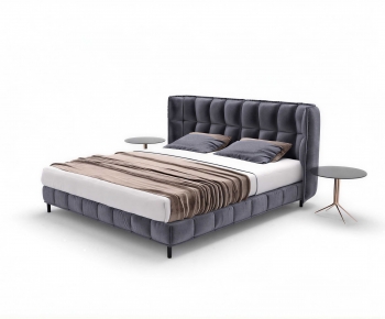 Modern Double Bed-ID:765171058