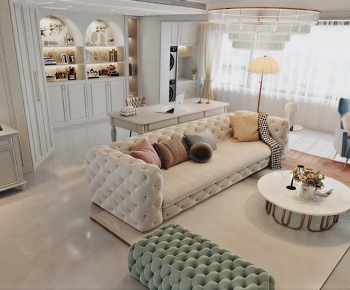 Modern A Living Room-ID:963151932