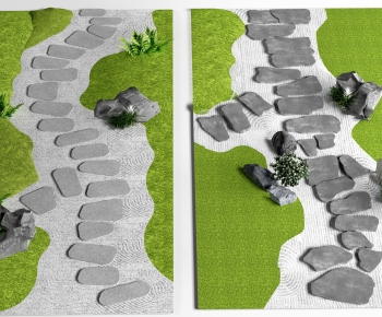 Modern Garden-ID:883270036