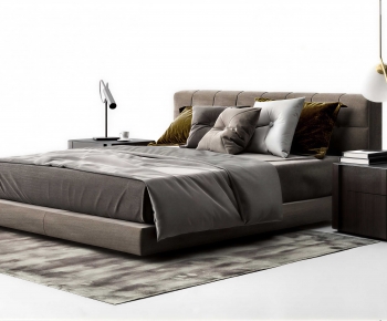 Modern Double Bed-ID:180901054