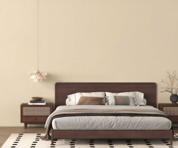 Modern Double Bed-ID:176692014