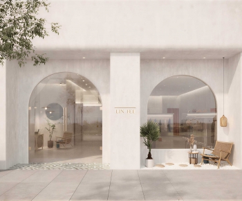 Modern Facade Element-ID:485162972