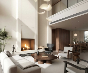 Modern A Living Room-ID:333146103