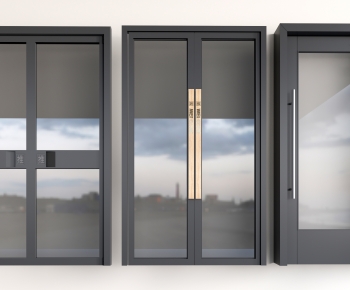Modern Double Door-ID:208476079
