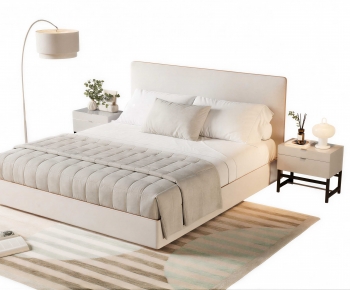 Modern Double Bed-ID:487505914