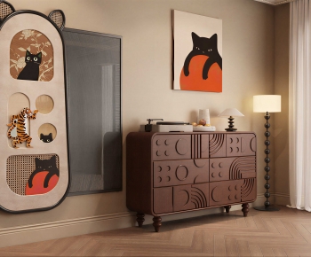 Modern Side Cabinet-ID:961216934