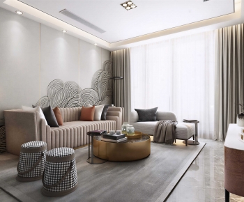 Modern A Living Room-ID:323106052