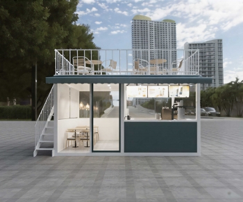 Modern Appearance Of Commercial Building-ID:863495118