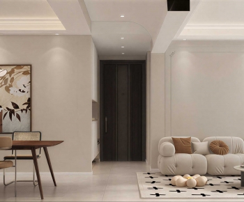 Modern A Living Room-ID:375920061