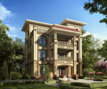 European Style Detached Villa-ID:725595006