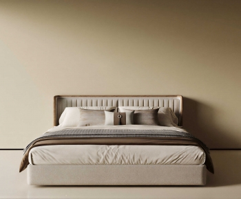 New Chinese Style Double Bed-ID:888650895