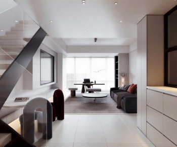 Modern A Living Room-ID:337058074