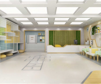 Modern Kindergarten Hall-ID:102150412