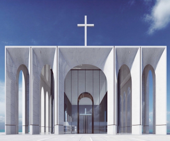 Modern Religious Architecture-ID:699877986