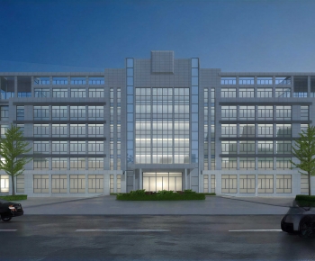 Modern Appearance Of Commercial Building-ID:918369362