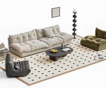 French Style Sofa Combination-ID:612148055