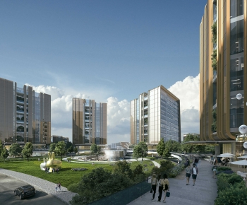 Modern Residential Building-ID:419043069