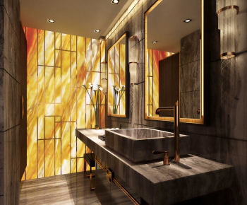 Modern Public Toilet-ID:384000063