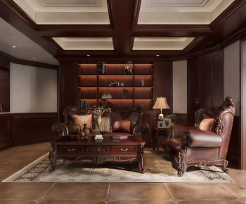 European Style A Living Room-ID:525135999