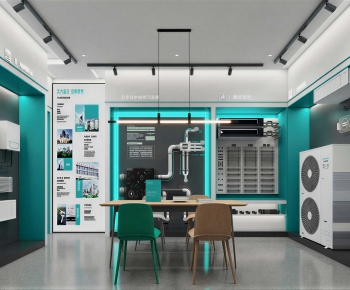 Modern Exhibition Hall-ID:553703076