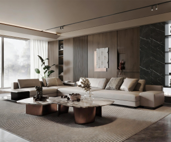 Modern A Living Room-ID:588377955