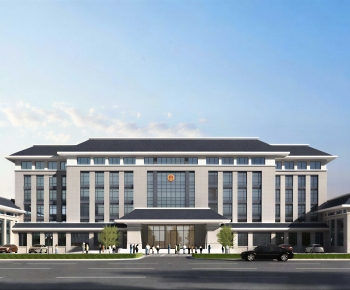 Modern Appearance Of Commercial Building-ID:422873027