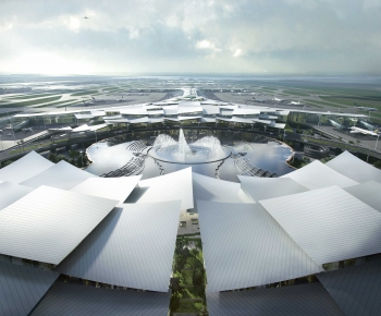 Modern Architectural Bird's-eye View Planning-ID:305389881