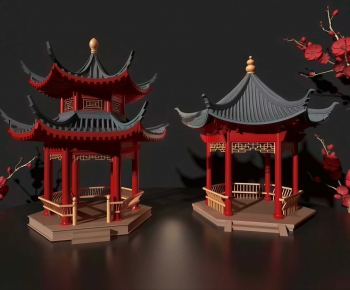 Chinese Style Pavilion-ID:497694973