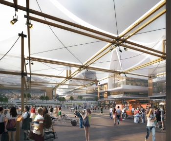 Modern Shopping Mall-ID:332853087