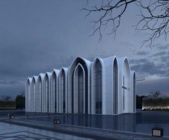 Modern Religious Architecture-ID:640486962