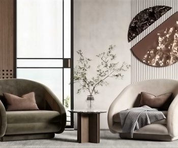 Modern Single Sofa-ID:481695891