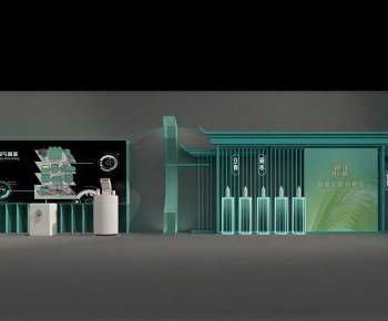 New Chinese Style Exhibition Hall-ID:481107009