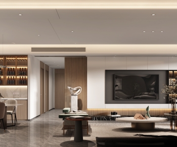 Modern A Living Room-ID:602314954