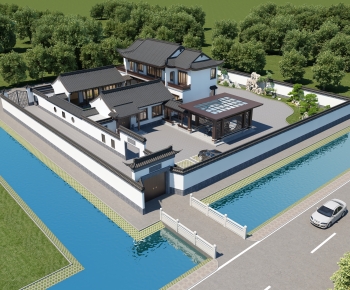 New Chinese Style Detached Villa-ID:962538006