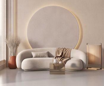 Modern Curved Sofa-ID:322093966