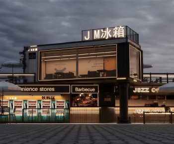 Modern Appearance Of Commercial Building-ID:295078048