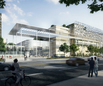 Modern School Building-ID:712194921