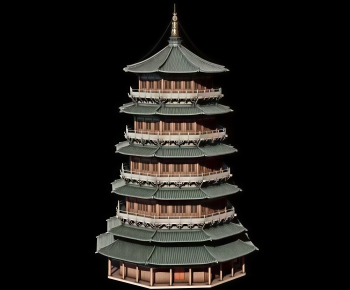 Chinese Style Tower-ID:429738047