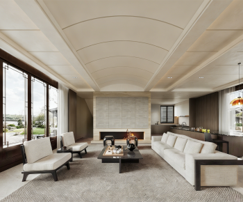 Modern A Living Room-ID:933058026