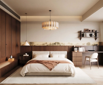 New Chinese Style Bedroom-ID:359106065