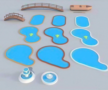 Modern Swimming Pool-ID:645940078