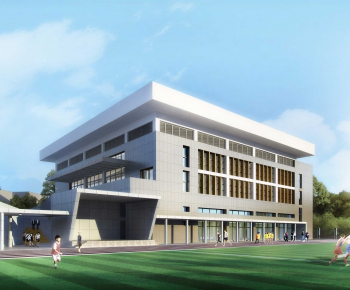 Modern Architecture Of Artistic Style-ID:302139049
