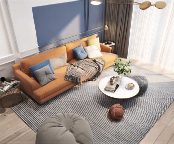 Modern Sofa Combination-ID:648469925