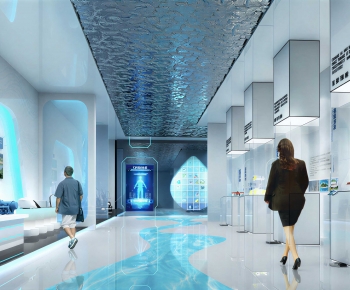 Modern Exhibition Hall-ID:651197918