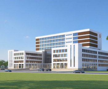 Modern Building Appearance-ID:129004965