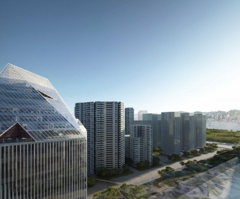 Modern Appearance Of Commercial Building-ID:686460024