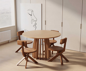 Modern Dining Table And Chairs-ID:520859967