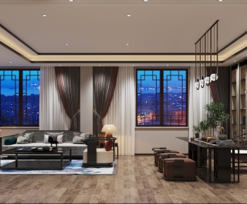 New Chinese Style Manager's Office-ID:624211076