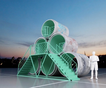 Modern Sculpture Sketch-ID:169064048