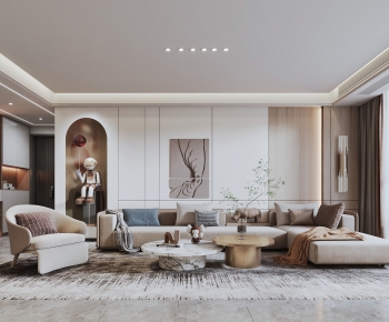 Modern A Living Room-ID:545145039
